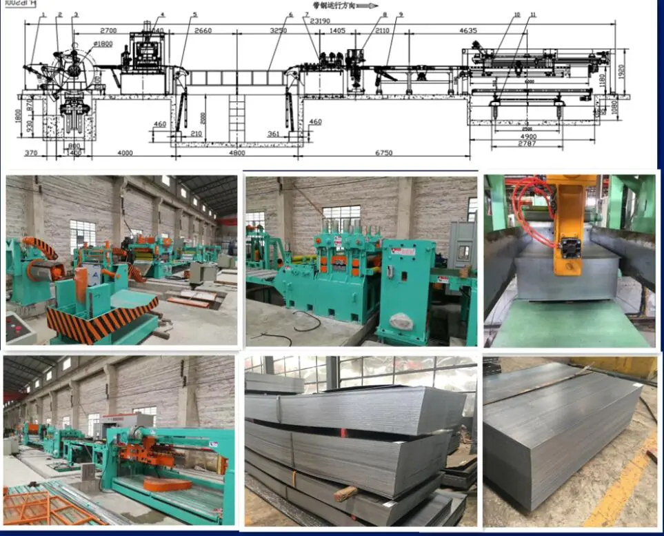 Decoiling Straightening Cutting Machine